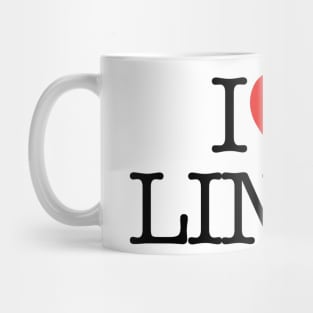 I LOVE LINDY Mug